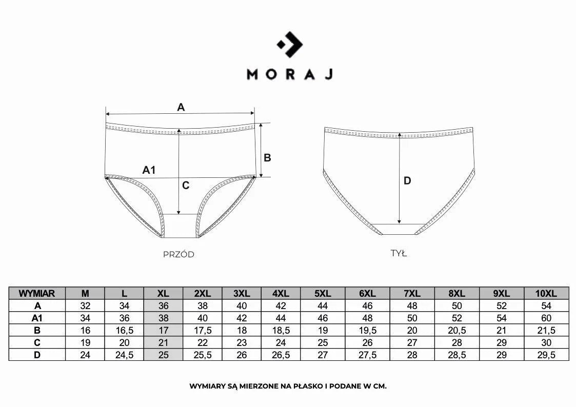 FIGI DAMSKIE MAXI 7XL-10XL BDM701-100-3