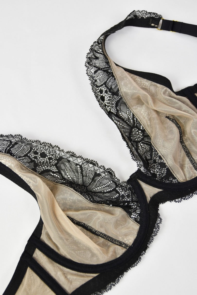BIUSTONOSZ JULIA BRALETTE 19185 BLACK