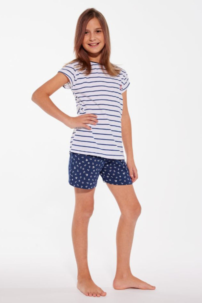 PIŻAMA GIRL KIDS KR 245/103 MARINE