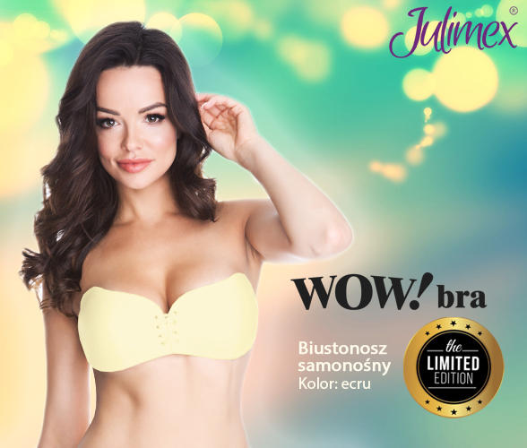 JULIMEX BIUSTONOSZ SAMONOŚNY WOW! BRA