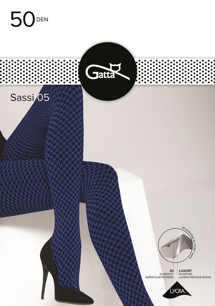 GATTA SASSI - RAJSTOPY DAMSKIE WZORZYSTE 40 DEN 000.197 - AW2021