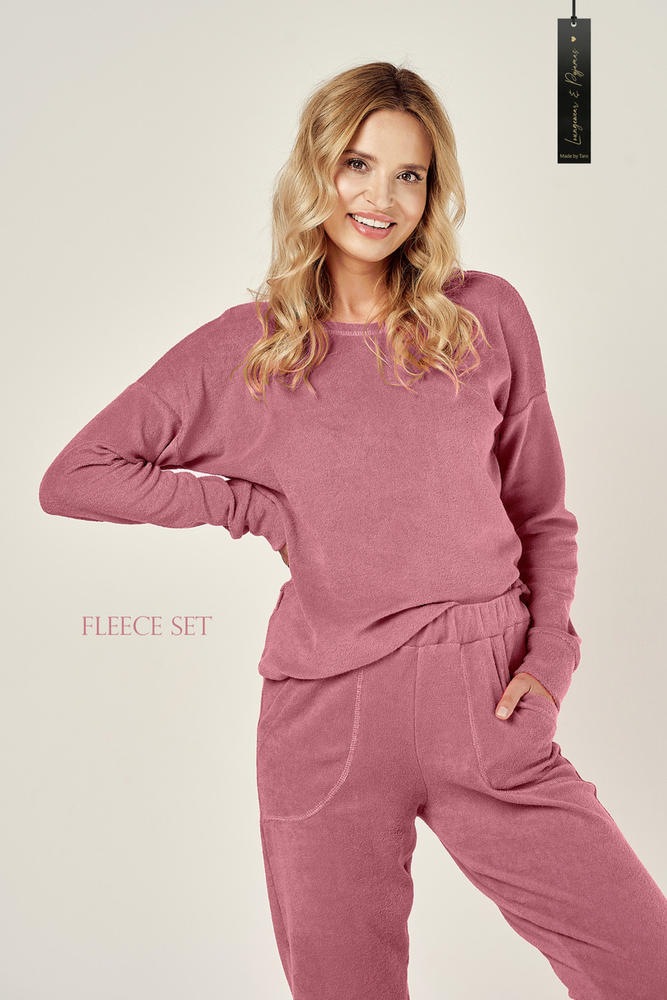 TARO 3026 PIŻAMA DAMSKA DŁUGA DAVINA FROTTE AW23/24