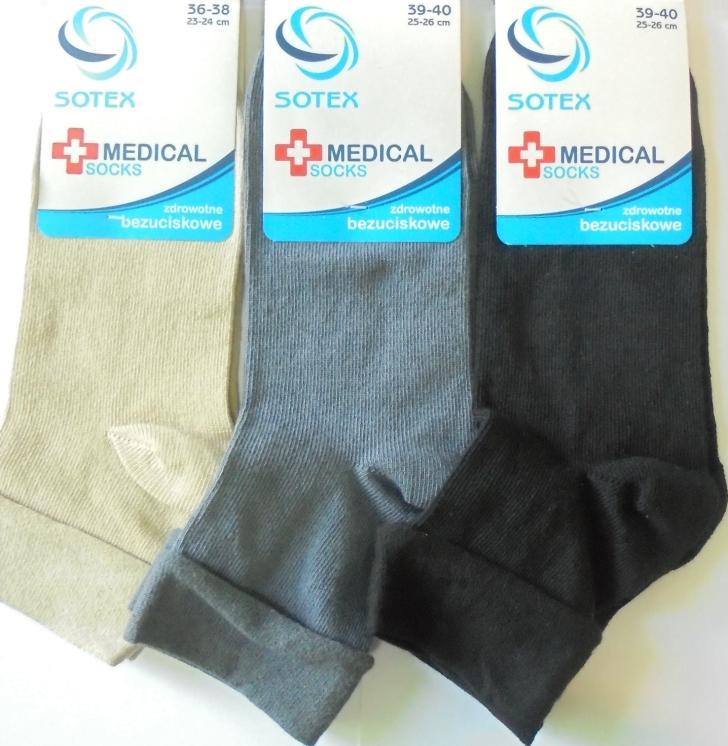 SOTEX SKARPETY BEZUCISKOWE DAMSKIE