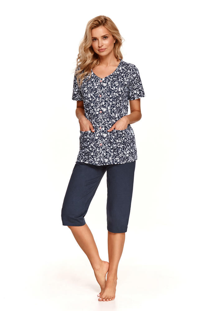 TARO 908 PIŻAMA DAMSKA WERA KRÓTKA M-XL - SS2021
