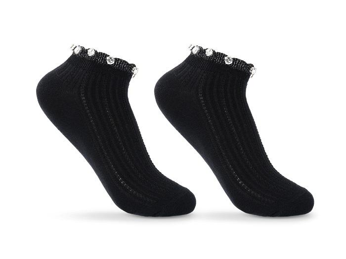 BE SNAZZY STOPKI AŻUROWE Z OZDOBAMI SK-55