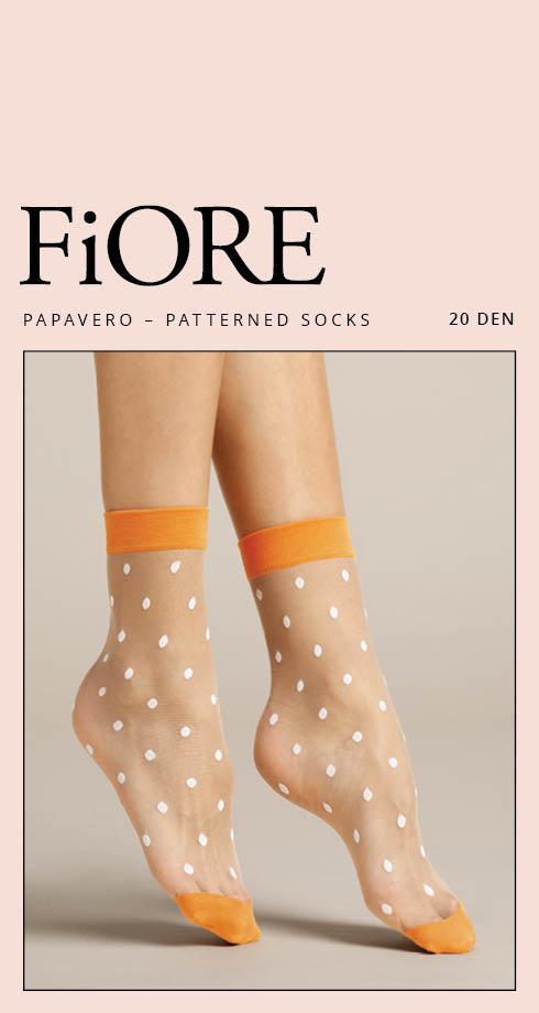FIORE SKARPETKI 20 DEN PAPAVERO G1078AU