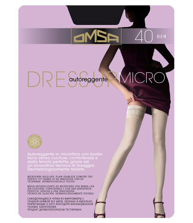 OMSA POŃCZOCHY DRESS UP MICRO 40