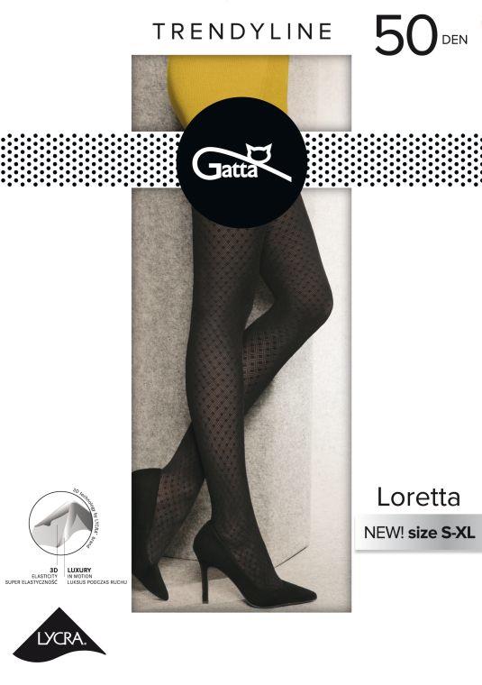 GATTA LORETTA - RAJSTOPY DAMSKIE MIKROFIBRA 50 DEN - JZ2019