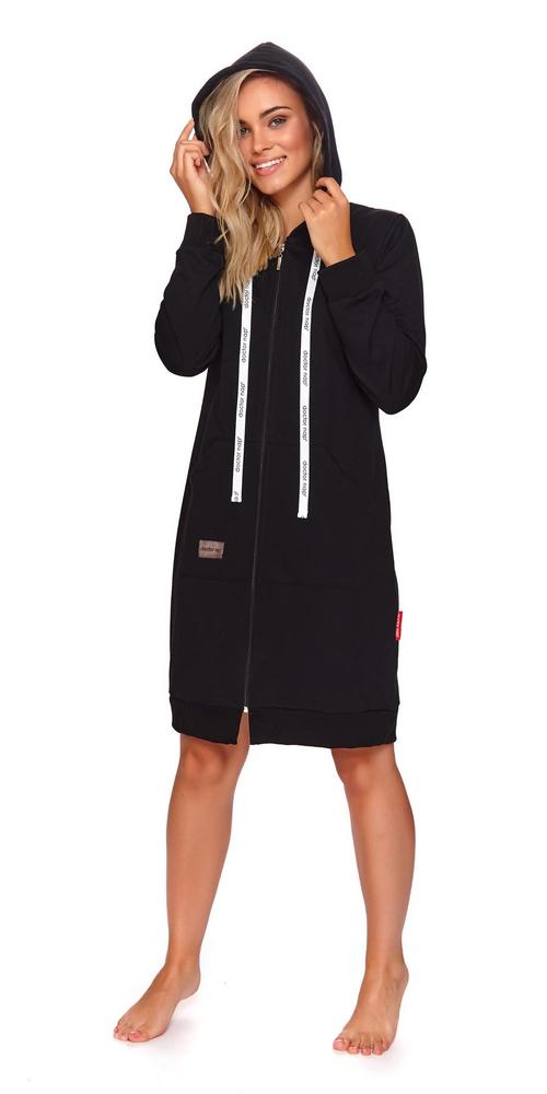 DOCTOR-NAP SZLAFROK ROZPINANY Z KAPTUREK SMZ.4136 -AW2020