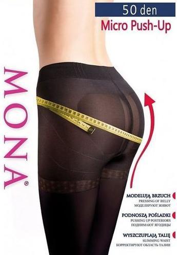 MONA RAJSTOPY MICRO PUSH-UP 50 DEN