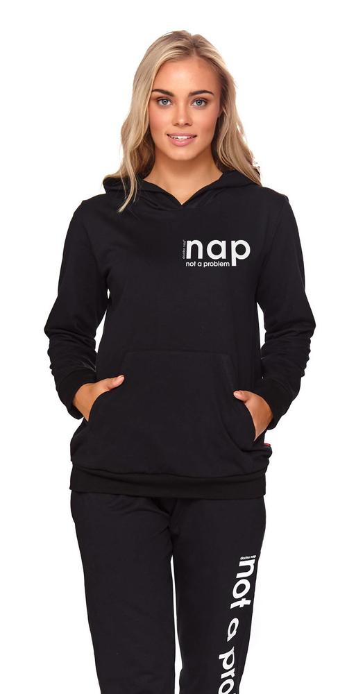 DOCTOR-NAP BLUZA DAMSKA Z KAPTUREM DRS.4134