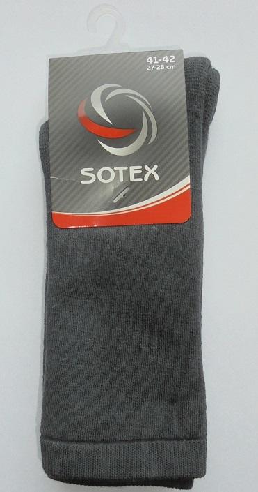 SOTEX SKARPETY FROTTE MĘSKIE GŁADKIE