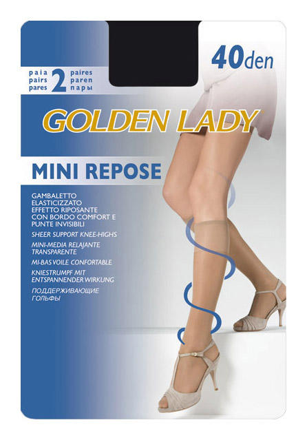 GOLDEN LADY PODKOLANÓWKI MINI REPOSE 40 DEN