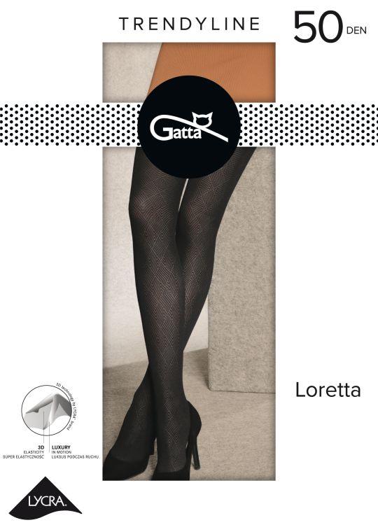 GATTA LORETTA - RAJSTOPY DAMSKIE MIKROFIBRA 50 DEN - JZ2019