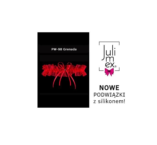 PODWIĄZKA PW-98 GRENADA Z SILIKONEM - JULIMEX - KONTRAKTACJA DO 20 LUTEGO 2023 - kolor CZERWONY