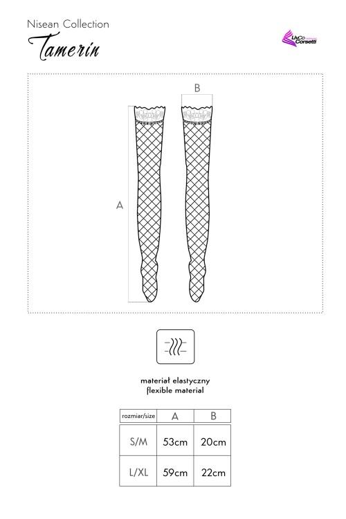 LIVCO CORSETTI FASHION POŃCZOCHY TAMERIN LC 90448 NISEAN COLLECTION