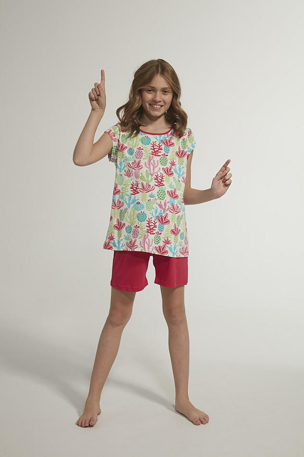 CORNETTE PIŻAMA KROTKI RĘKAW 358/79 CACTUS