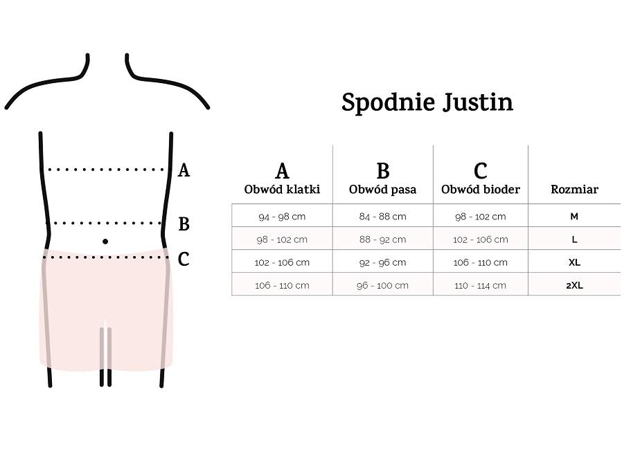 DKAREN SPODNIE MĘSKIE JUSTIN