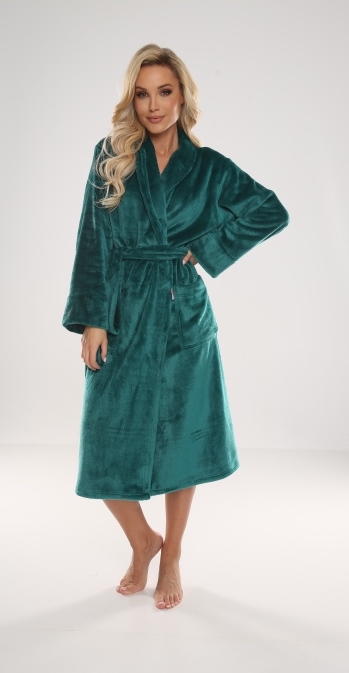 DE LAFENSE SZLAFROK ABIGAIL 628 DŁUGI KOŁNIERZ