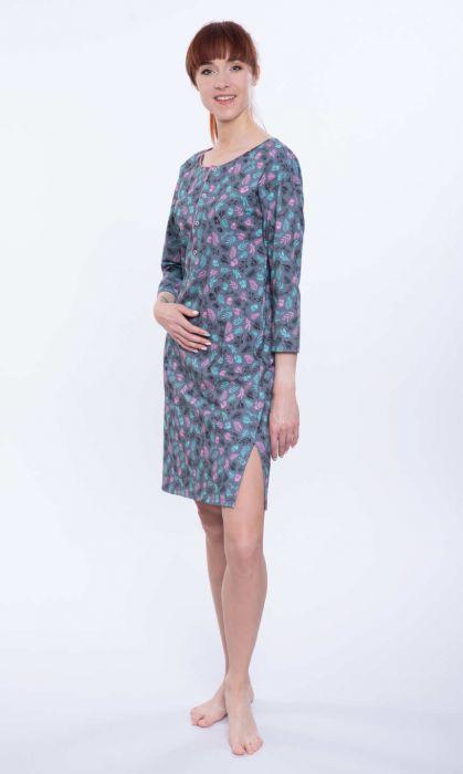 WADIMA KOSZULA NOCNA DAMSKA 3/4 RĘKAW 104593