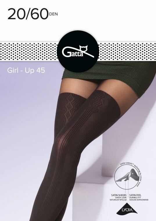 GATTA GIRL-UP - RAJSTOPY WZORZYSTE 40 DEN 000.584 - AW22