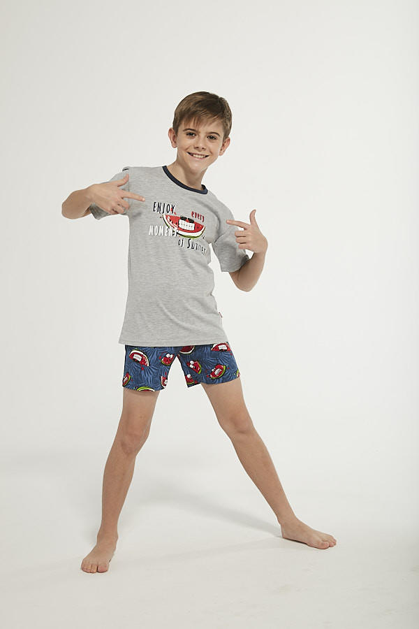 CORNETTE PIŻAMA CHŁOPIĘCA WATERMELON 2 790/83 KRÓTKI RĘKAW