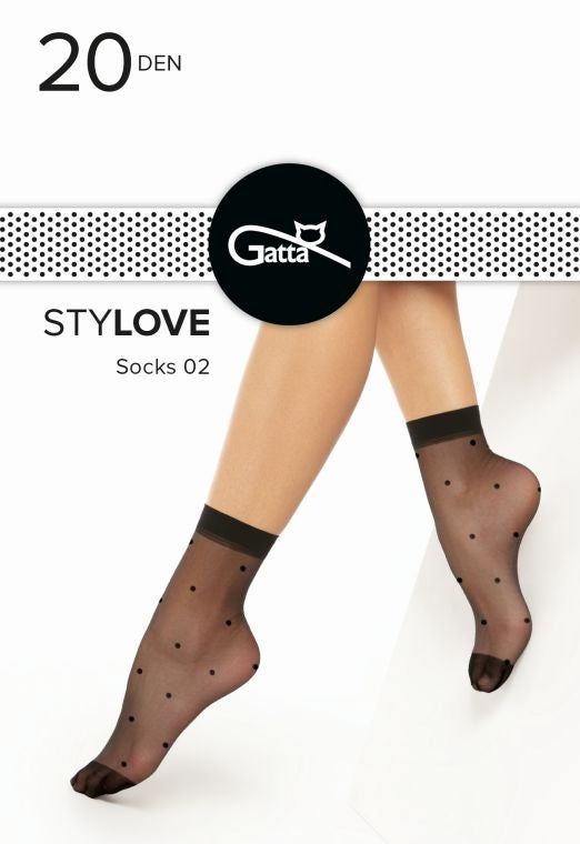 STYLOVE - SKARPETKI WZORZYSTE 000.59V