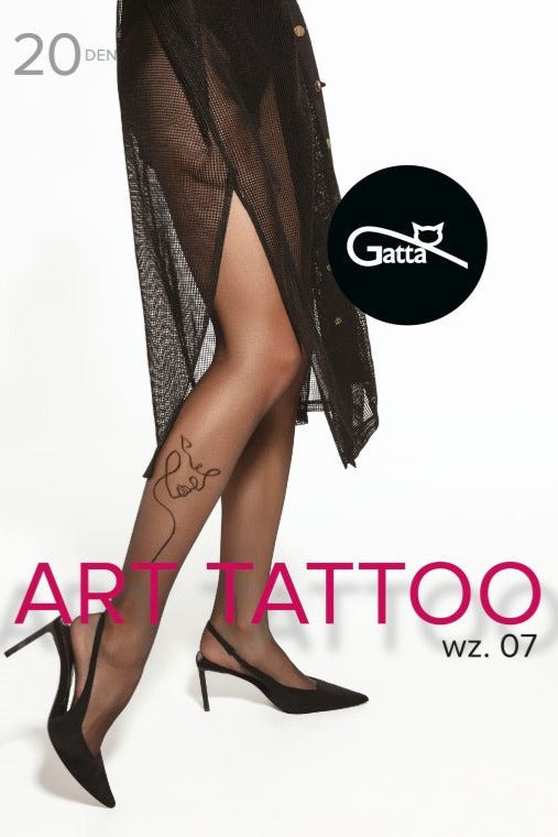 ART TATTOO -06, 07, 08, 09 RAJSTOPY 20 DEN 000.66R