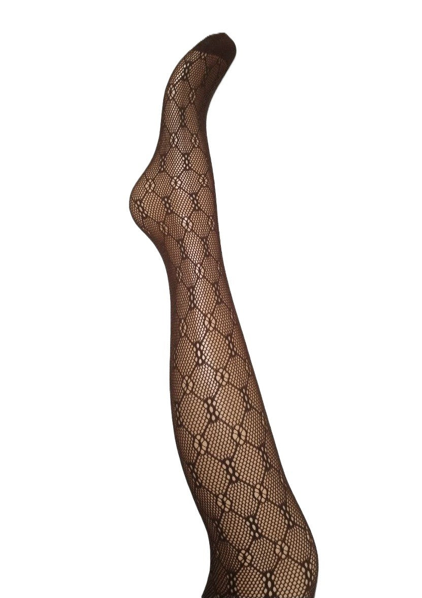 YASMINE - RAJSTOPY DAMSKIE FISHNET 000.797