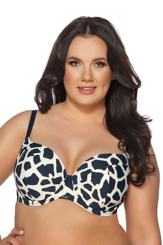 AVA BIUSTONOSZ KĄPIELOWY SK 195 NAVY BLUE MAXI FULL CUP