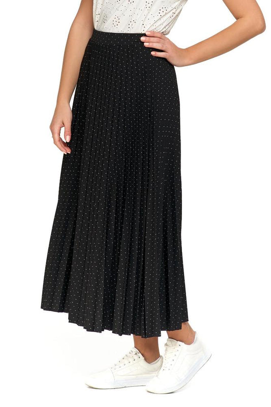 MORAJ SPÓDNICA DAMSKA MAXI PLISOWANA SD2700-001