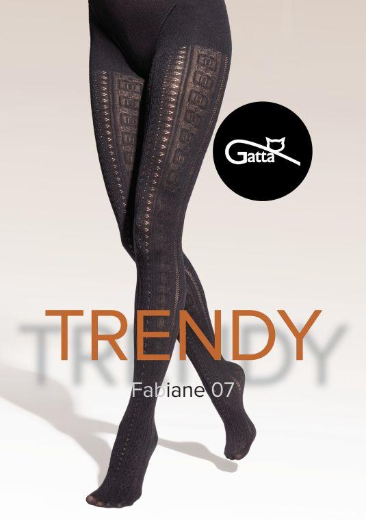 GATTA FABIANE 07,08 - RAJSTOPY DAMSKIE WZORZYSTE 000.795 - TRENDY AW25/26