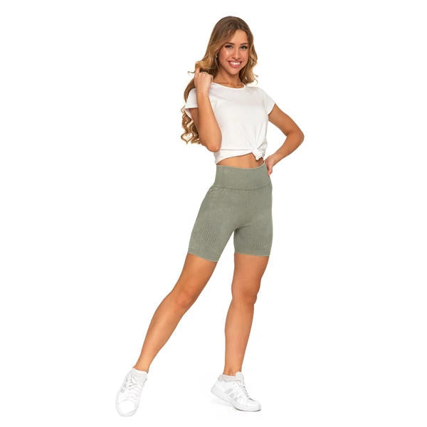 MORAJ LEGGINSY KOLARKI DAMSKIE Z WYSOKIM STANEM I EFEKTEM PUSH-UP RDL1500-053