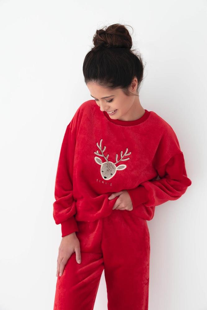 PIŻAMA SENSIS HARRIET CHRISTMAS DŁ/RĘKAW
