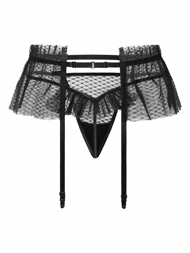 FIORE O8019 - PAS DO POŃCZOCH ORAZ MAJTKI TYPU STRINGI MIRACOLO - SENSUAL 2024