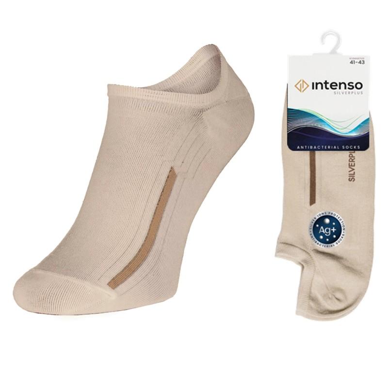 MICRO STOPKI ANTYBAKTERYJNE MĘSKIE INTENSO SILVERPLUS ART.0785