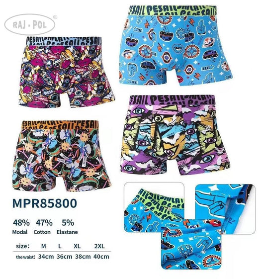 RAJ-POL BOKSERKI MĘSKIE WZOROWANE PESAIL MPR85800 ART.721832