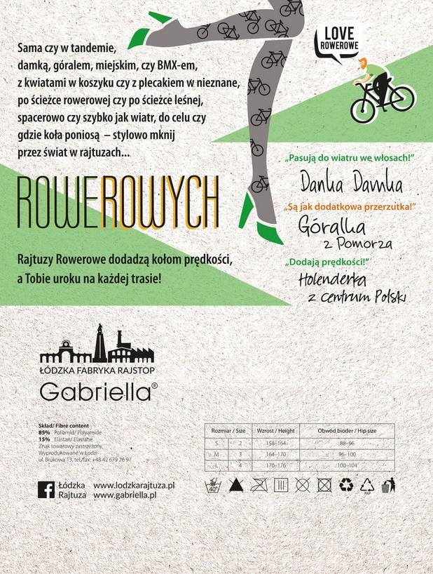 GABRIELLA RAJTUZY ROWEROWE 20 DEN CODE 659