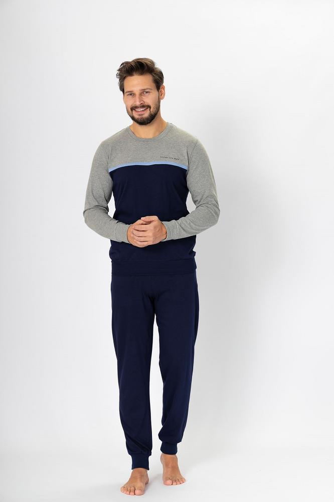 M-MAX PIŻAMA MĘSKA KASJAN 360/1 360/2 - KOLEKCJA HOTBERG 2023