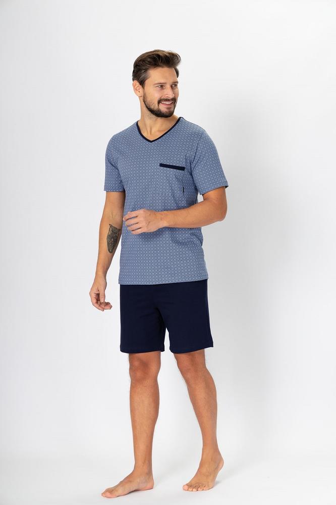 M-MAX PIŻAMA MĘSKA BIG CARL 1002/1 1002/2 - KOLEKCJA HOTBERG 2023