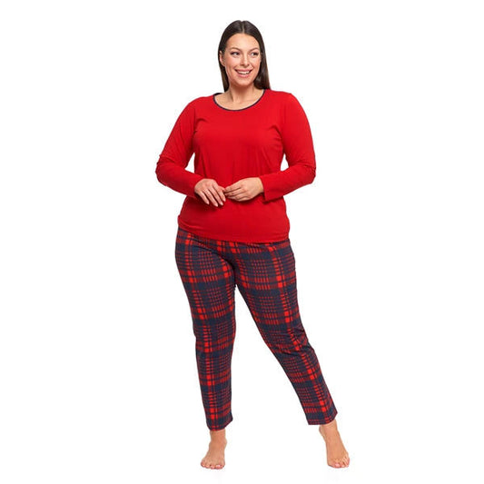 MORAJ PIŻAMA DAMSKA PDD5500-005 PLUS SIZE - AW2024/25