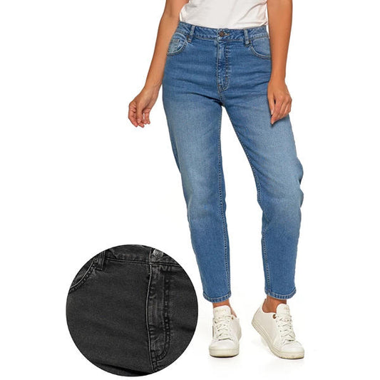 MORAJ DAMSKIE SPODNIE JEANSOWE MOM FIT OSD5000-006