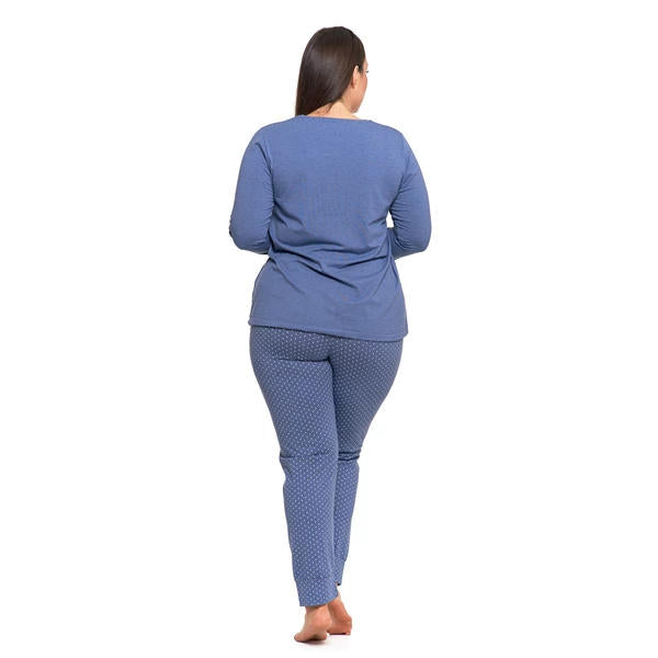 MORAJ PIŻAMA NOCNA DAMSKA PLUS SIZE PDD5800-003 - AW2024/25