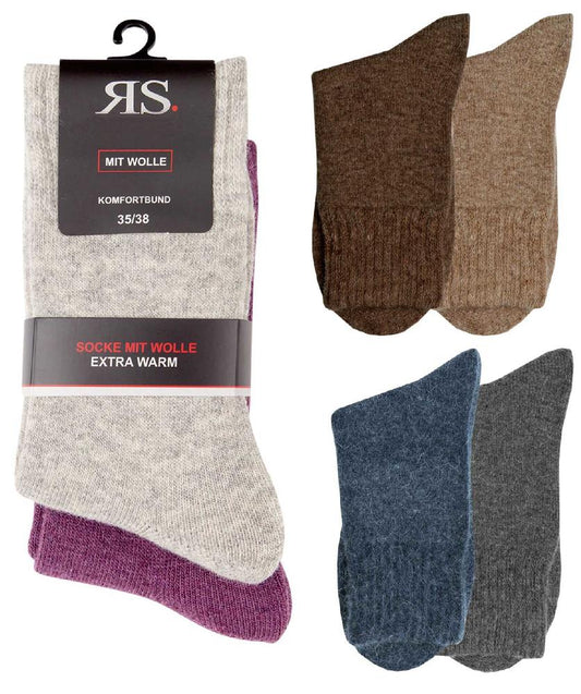 RISOCKS SKARPETY DAMSKIE ANGORA R-13352
