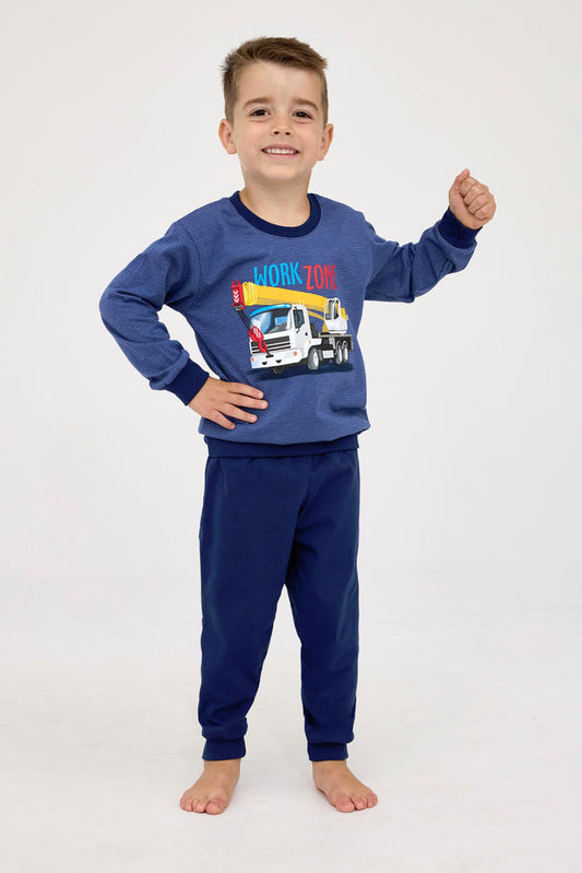 CORNETTE PIŻAMA BOY DR 478/162 WORK ZONE