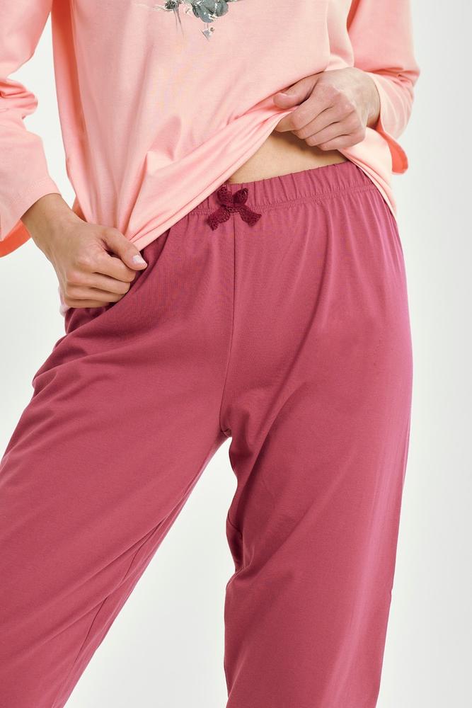 TARO 3460 PIŻAMA DAMSKA DŁUGA PATRICIA S-XL KOLEKCJA AW25/26