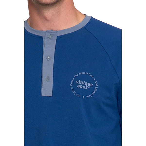 MORAJ PIŻAMA MĘSKA Z DŁUGIM RĘKAWEM PDM5600-003 AW25/26