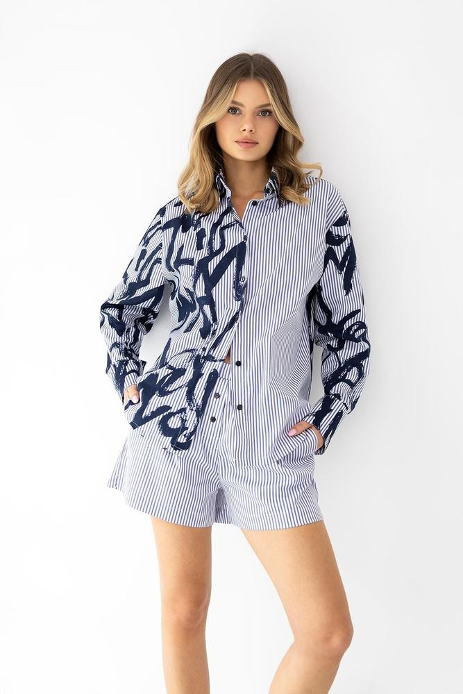 SENSIS PIŻAMA HALLIE KR/R S-XL ROZPINANA