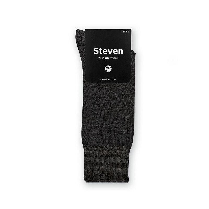 STEVEN SKARPETY MĘSKIE MERINO WOOL 130
