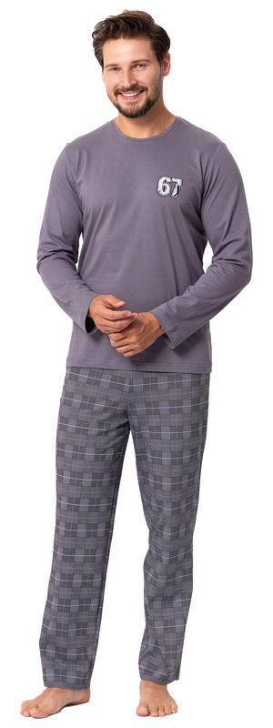 M-MAX PIŻAMA MĘSKA PARKER 1394 - KOLEKCJA HOTBERG AW 2023/24